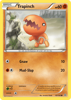 Trapinch 82/160 — Primal Clash