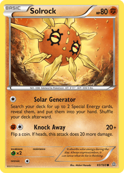 Solrock 83/160 — Primal Clash