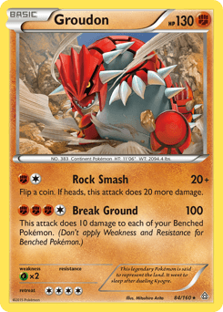Groudon 84/160 — Primal Clash