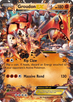 Groudon-EX 85/160 — Primal Clash