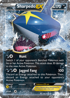 Sharpedo-EX 91/160 — Primal Clash