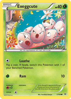 Exeggcute 1/108 — Roaring Skies