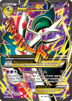M Gallade-EX 100/108 — Roaring Skies
