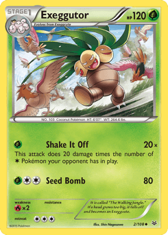 Exeggutor 2/108 — Roaring Skies