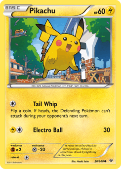 Pikachu 20/108 — Roaring Skies