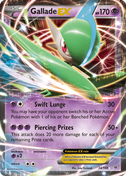 Gallade-EX 34/108 — Roaring Skies