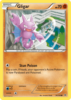 Gligar 36/108 — Roaring Skies