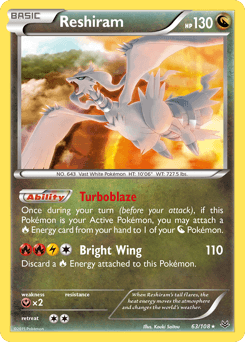 Reshiram 63/108 — Roaring Skies