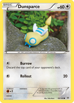 Dunsparce 68/108 — Roaring Skies