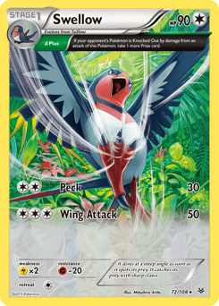 Swellow 72/108 — Roaring Skies