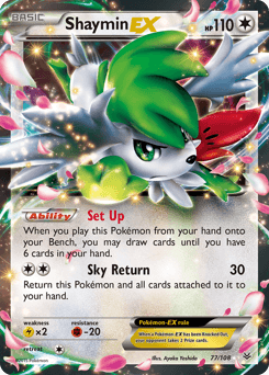 Shaymin-EX 77/108 — Roaring Skies