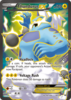 Thundurus-EX 98/108 — Roaring Skies