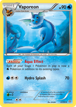Vaporeon 22/98 — Ancient Origins