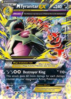 M Tyranitar-EX 43/98 — Ancient Origins