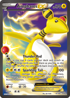 Ampharos-EX 87/98 — Ancient Origins
