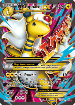 M Ampharos-EX 88/98 — Ancient Origins