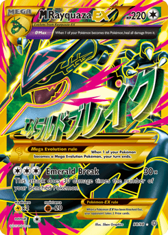 M Rayquaza-EX 98/98 — Ancient Origins