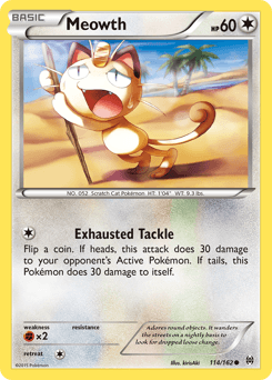 Meowth 114/162 — BREAKthrough