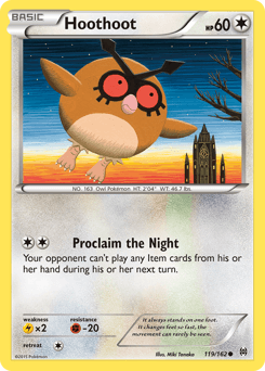 Hoothoot 119/162 — BREAKthrough