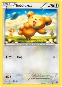 Teddiursa 121/162 — BREAKthrough