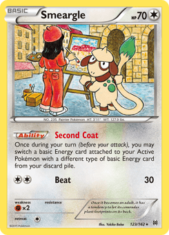 Smeargle 123/162 — BREAKthrough