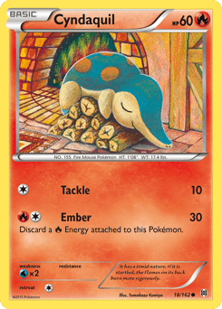 Cyndaquil 18/162 — BREAKthrough