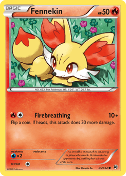 Fennekin 25/162 — BREAKthrough