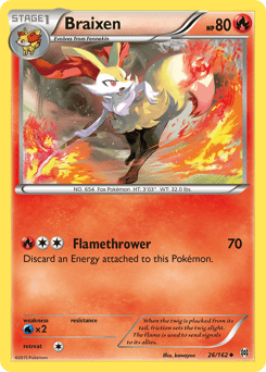 Braixen 26/162 — BREAKthrough