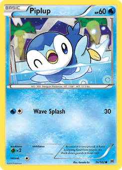 Piplup 36/162 — BREAKthrough