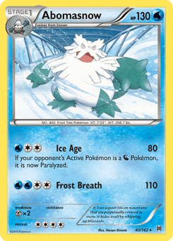Abomasnow 40/162 — BREAKthrough