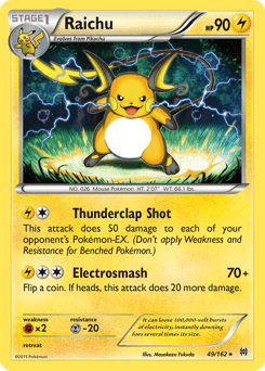 Raichu 49/162 — BREAKthrough