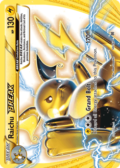 Raichu BREAK 50/162 — BREAKthrough