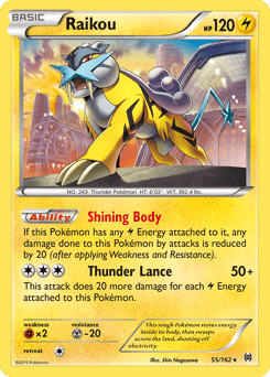 Raikou 55/162 — BREAKthrough