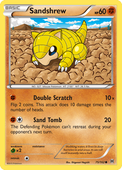 Sandshrew 75/162 — BREAKthrough