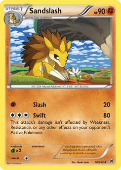 Sandslash 76/162 — BREAKthrough