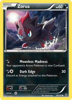 Zorua 89/162 — BREAKthrough