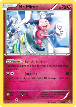 Mr. Mime 97/162 — BREAKthrough