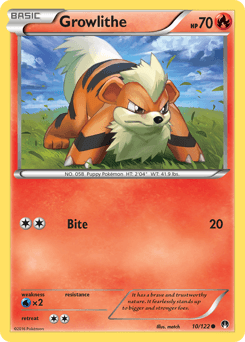 Growlithe 10/122 — BREAKpoint
