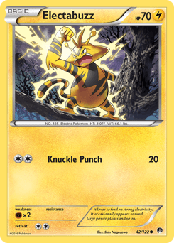 Electabuzz 42/122 — BREAKpoint