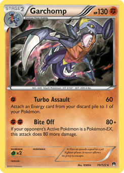 Garchomp 70/122 — BREAKpoint