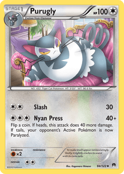 Purugly 94/122 — BREAKpoint