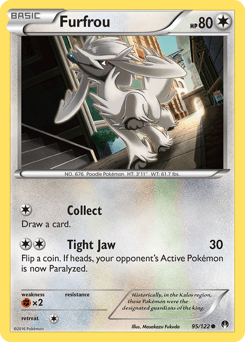 Furfrou 95/122 — BREAKpoint