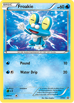 Froakie XY03/211 — XY Black Star Promos