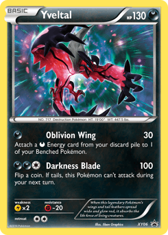 Yveltal XY06/211 — XY Black Star Promos