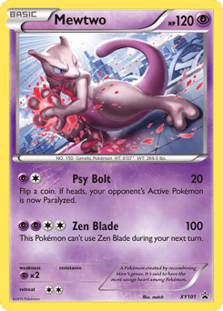 Mewtwo XY101/211 — XY Black Star Promos