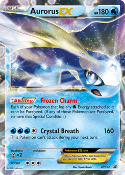 Aurorus-EX XY102/211 — XY Black Star Promos