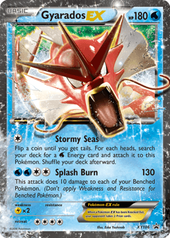 Gyarados-EX XY106/211 — XY Black Star Promos