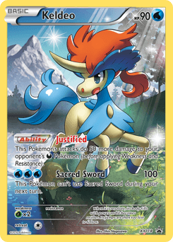 Keldeo XY118/211 — XY Black Star Promos