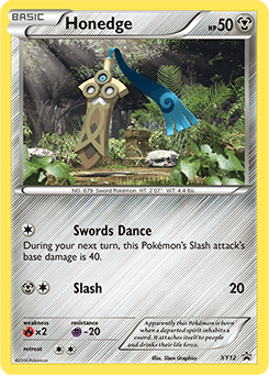 Honedge XY12/211 — XY Black Star Promos