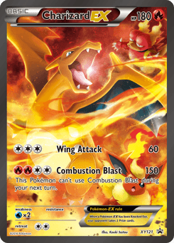 Charizard-EX XY121/211 — XY Black Star Promos